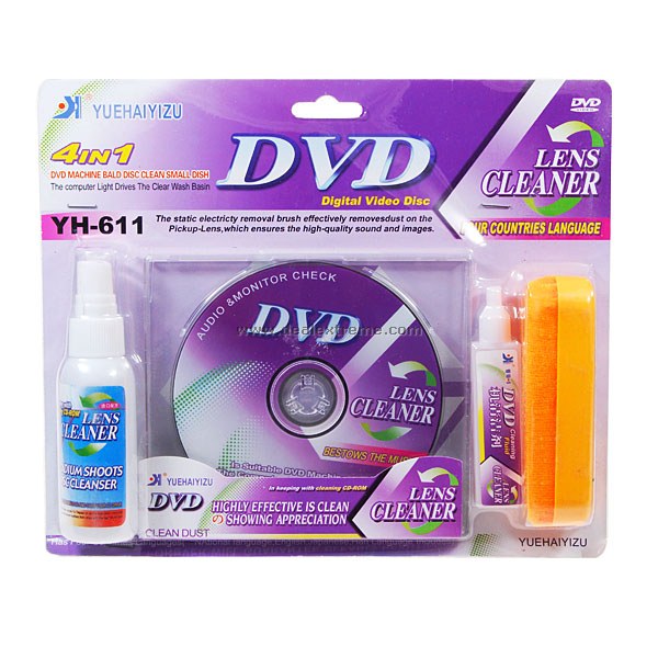 Bộ vệ sinh lau đầu đĩa DVD/VCD